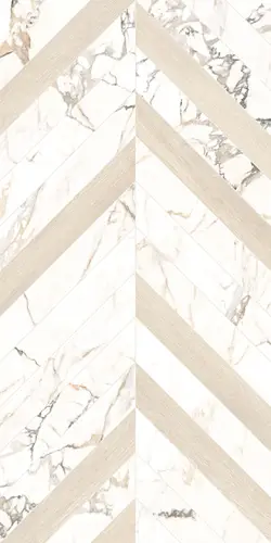 Керамогранит 60х120 см VALLELUNGA INTARSI WARM Arco Satin 3D