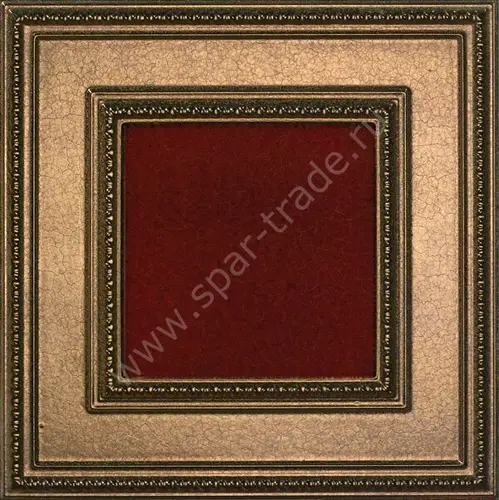 Vallelunga Lirica Dec. Bordeaux Formella 30x30