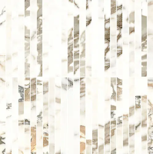 Vallelunga Luce Oro Mosaic Jap Satin 30x30