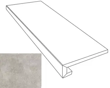 Ступени 261232 GREEK GRADONE Grigio 4х32х80