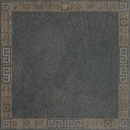 Керамогранит 261363 GREEK CASSETTONE ANTRACITE/ORO 40х40