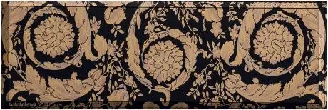 Versace Solid Gold 0265023 Lingotto Baroc COMP2 20x60