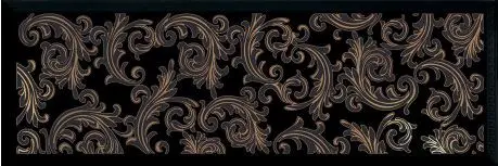 Versace Solid Gold 0265027 Barocco Black 20x60
