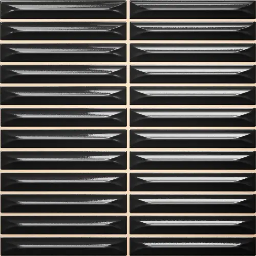 Плитка Arrow Black 1,5х10 20х20