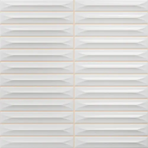Плитка Arrow White 1,5х10 20х20