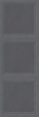 Декор Jardin Grey Boiserie Matt. Rec. 40х120