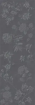 Декор Jardin Grey Flower Matt. Rec. 40х120