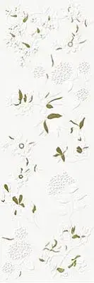 Декор Jardin White PVD Matt. Rec. 40х120