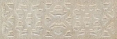 Vitra Deja Vu Бордюр Дамасский Серо-Бежевый Матовый 10х30