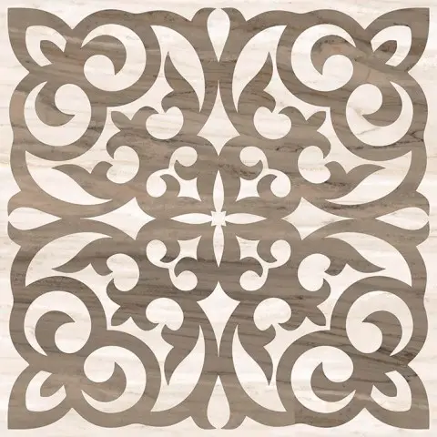 Vitra Palissandro Декор Коричневый ЛПР 60х60