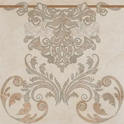 Vitra Sand Stone Cream Border 45х45