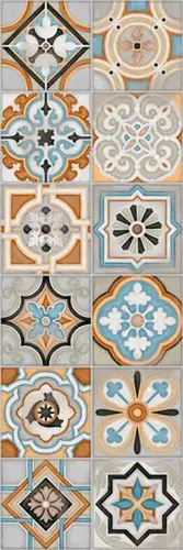 Vives Evia Urso Multicolor 25x75