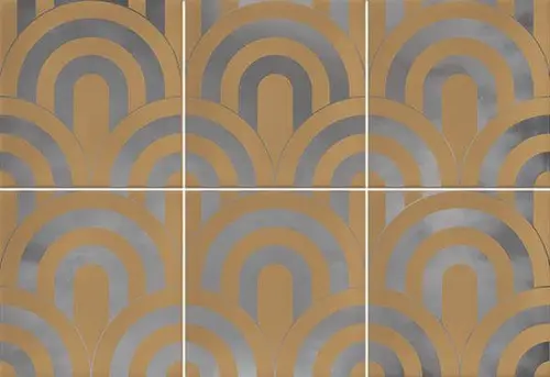Vives Takada Caramelo Plata 23x33,5