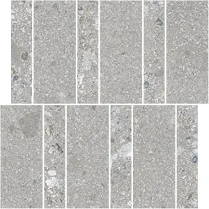 Pangea Mosaico Amasia Ceniza Antibacterial 30x30