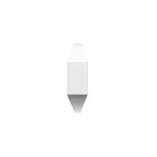 Vives Angulo Remate Rivoli Blanco 1,5x5
