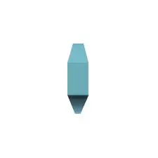 Vives Angulo Remate Rivoli Celeste 1,5x5