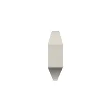 Vives Angulo Remate Rivoli Vainilla 1,5x5