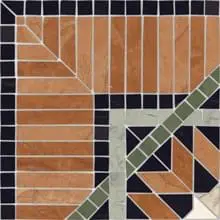 Via Appia Cantonera Corfu Multicolor 21.7x21.7