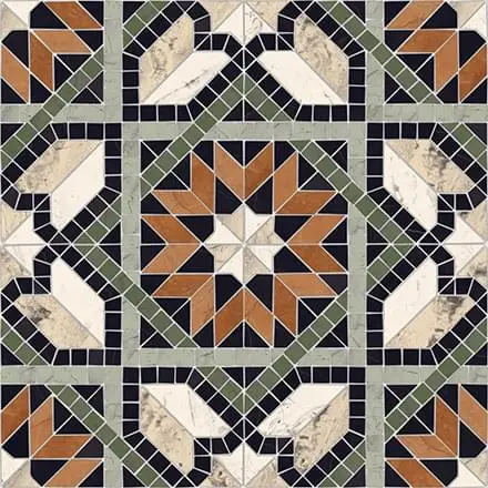 Via Appia Cilena PR Multicolor 43.5x43.5