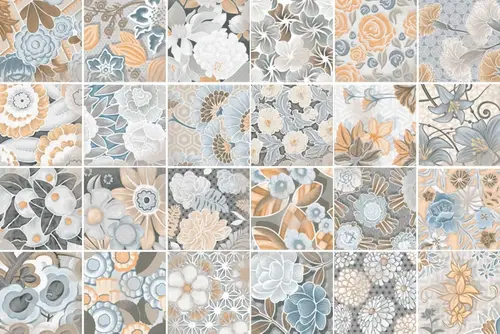 Vives Flore Gris 20x20