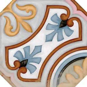 Vives Octogono Diglas Multicolor 20x20