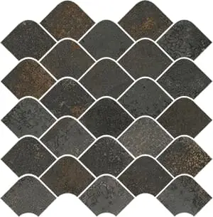 Yuri Mosaico Korubo Basalto NT 30x30