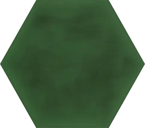 Декор керамогранит Zero Hexagono Figuli Green 15x17