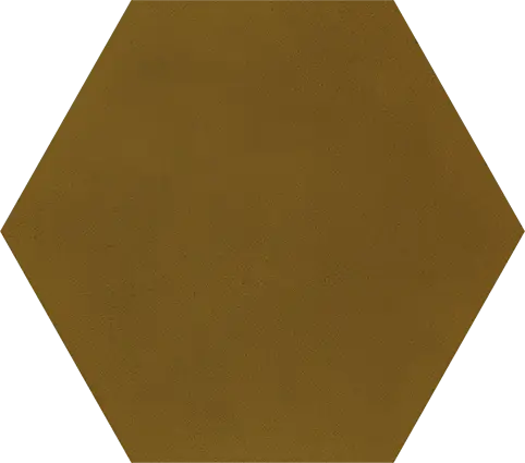 Декор керамогранит Zero Hexagono Figuli Ocher 15x17