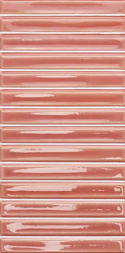 Настенная плитка Colour Notes Bars Rosemist 12.5х25 Wow глянцевая