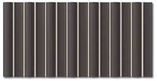 Керамическая плитка для стен WOW FACES Bars Coal 12,5х25