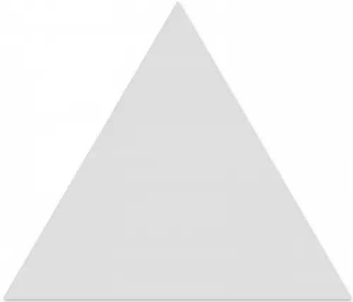WOW Floor Tiles Triangle Ice White Matt 20x23
