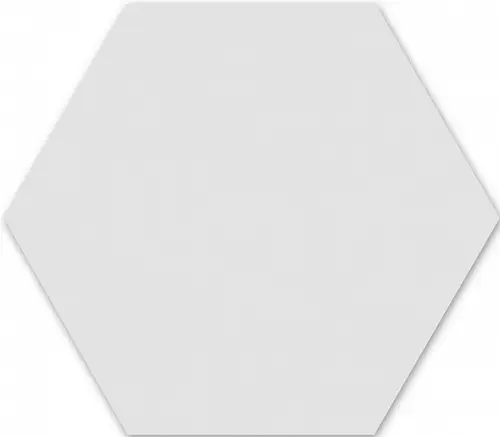 WOW Floor Tiles Hexa Ice White Matt 20x23