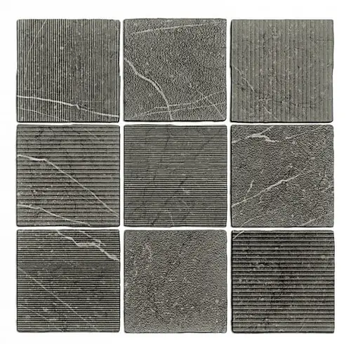 WOW Gea Carved Charcoal 12,1x12,1