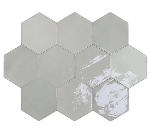 WOW Zellige Hexa Grey Mix 10,8x12,4