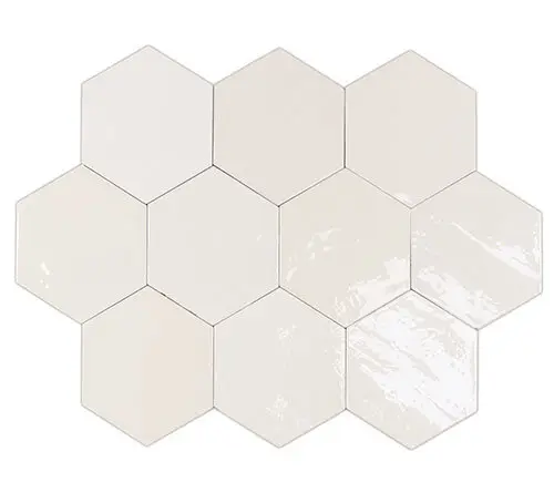 WOW Zellige Hexa White Mix 10,8x12,4
