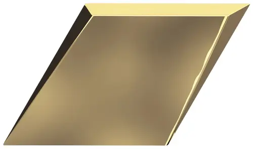 Evoke Diamond Drop Gold Glossy 15x25,9